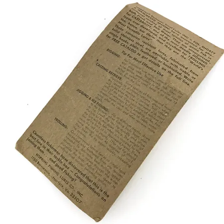 Hopkins 238 Hammered Spoon Cuillère, Argent, 7g, Bucktail, #7694