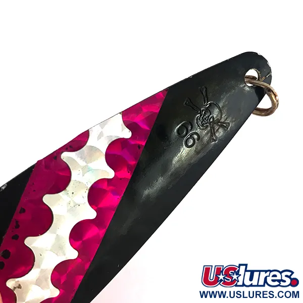 Calcutta 66 Cuillère de Traîne, Noir/Violet, 18g, Holographique, #7696