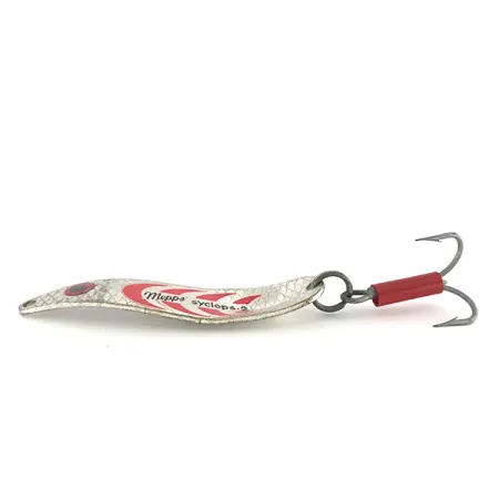 Mepps Syclops 2 Cuillère, Argent, 17g, Texture Écailles, #7697