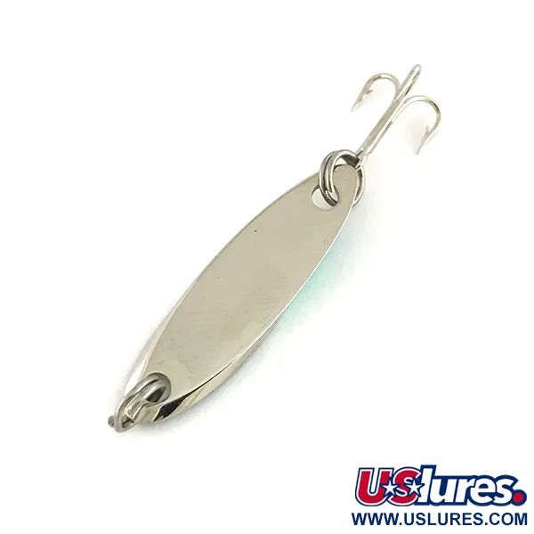 Acme Kastmaster Cuillère, Nickel/Vert, 2,5g, Chrome, #7712