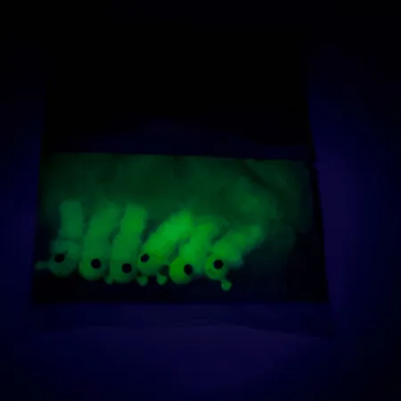 Mister Twister Pearlized Crappie Jigs, Jaune, 2,5g, Marabout, #7719