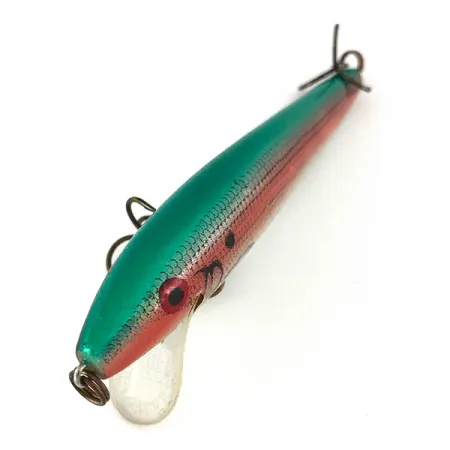 Rebel Floater Poisson Nageur, Vert/Rose/Argent, 9g, Vintage, #7743