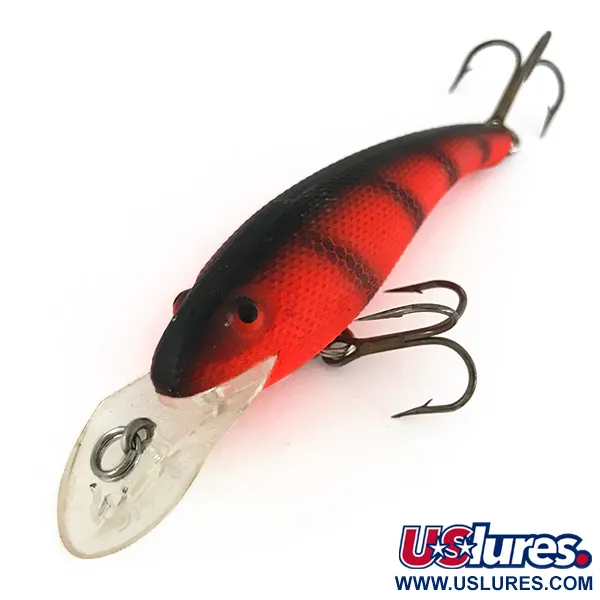 Cotton Cordell Wally Diver UV Poisson Nageur, Rouge, 14g, UV, #7745