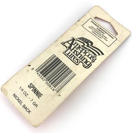 Eppinger Dardevle Spinnie Cuillère, Rouge/Blanc, 7g, Vintage, #7747