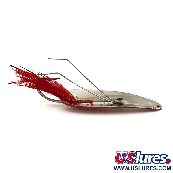 Eppinger Weedless Dardevle Imp Cuillère, Rouge/Blanc/Nickel, 11g, #7756