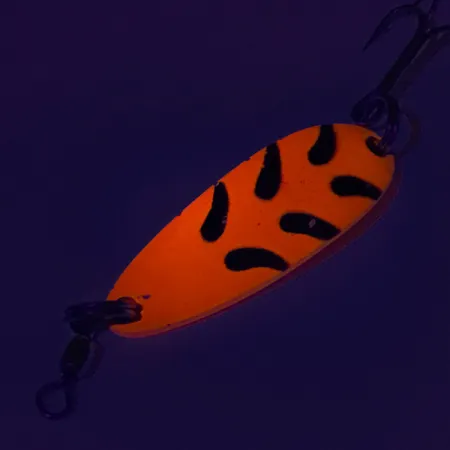 Luhr Jensen Krocodile UV Cuillère, Rouge/Noir, 9g, Éclat UV, #7762