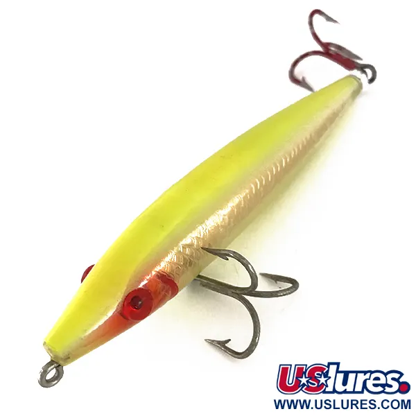 L&S Bait Company MirrOlure Bass-master 7M21 Surface, Jaune, 11g, #7767
