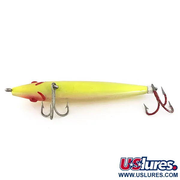 L&S Bait Company MirrOlure Bass-master 7M21 Surface, Jaune, 11g, #7767