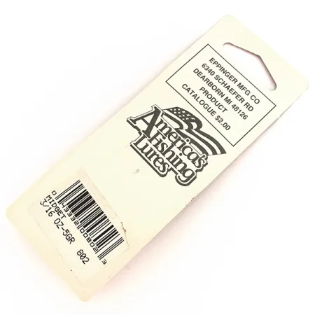 Eppinger Dardevle Midget Cuillère, Noir/Blanc/Nickel, 6g, #7773