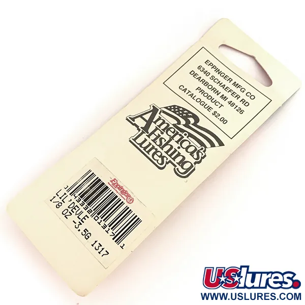 Eppinger Dardevle Lildevle Cuillère, Five of Diamonds, 3,5g, #7774