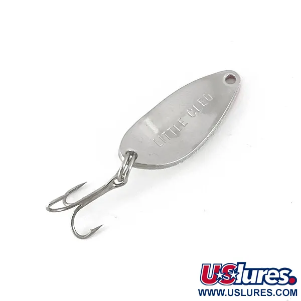 Cuillère Seneca Little Cleo, White Pearl / Red, 5g, Vintage, #7784