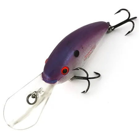 Bomber Fat Free Shad Bill Dance, Argent/Violet, 14g, Plongeant, #7794