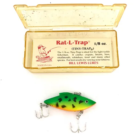 Bill Lewis Rat-L-Trap TT-W4 Lipless, Fire Tiger, 5g, Bruiteur, #7798