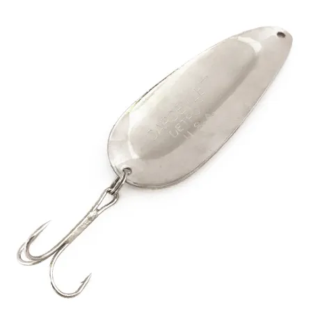 Cuillère Dardevle Dardevlet, Nickel / Vert, 21g, nage oscillante, #7806