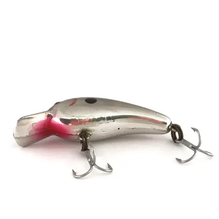 Cotton Cordell Big O Crankbait, Argent, 4g, Vintage, #7818