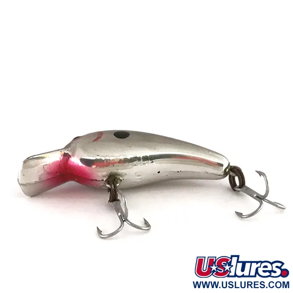 Cotton Cordell Big O Crankbait, Argent, 4g, Vintage, #7818