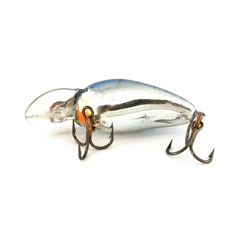 BOMBER FAT A B03F Crankbait, Bleu Métallique, 2g, Flottant, #7826