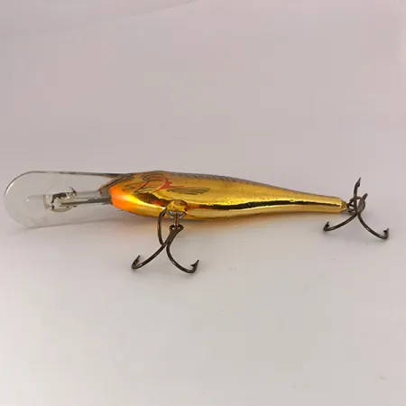 Rapala Shad Rap Deep Runner 09 Plongeant, Or, 15g, Balsa, #7831