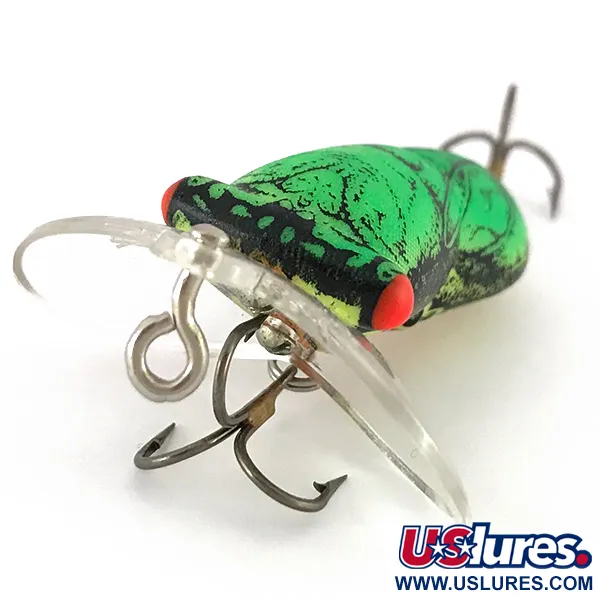 Fred Arbogast Hocus Locust Leurre, Vert, 6,5g, Bavette Sonore, #7833