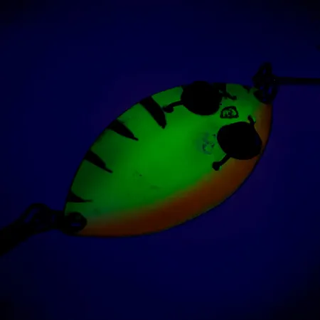 Cuillère Eppinger Red Eye junior UV, Fire Tiger / Or, 13g, UV, #7834