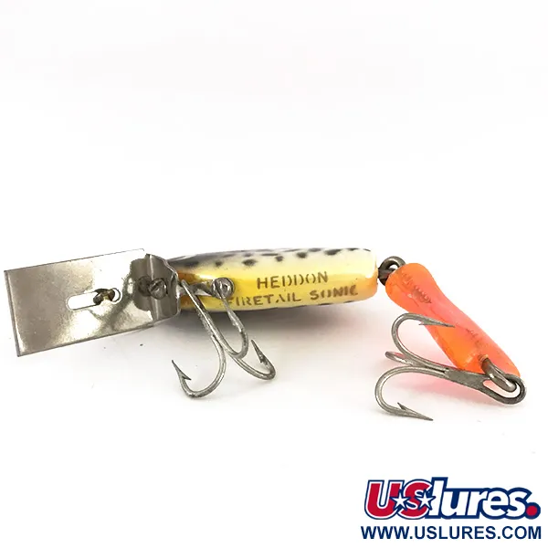 Heddon FIRETAIL SONIC #395 Leurre, WHITE COACHDOG, 10g, #7840