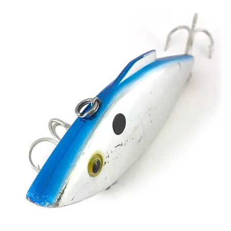 Bill Lewis Rat-L-Trap Lipless Crankbait, RT 258 Nickel Black Blue, 32g, #7844