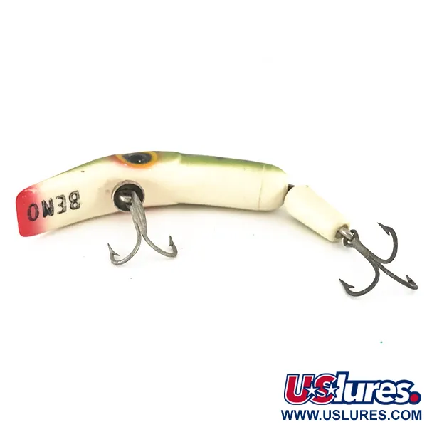Mill Run Beno Leurres Articulé, Frog, 7g, Bavette Rouge, #7846