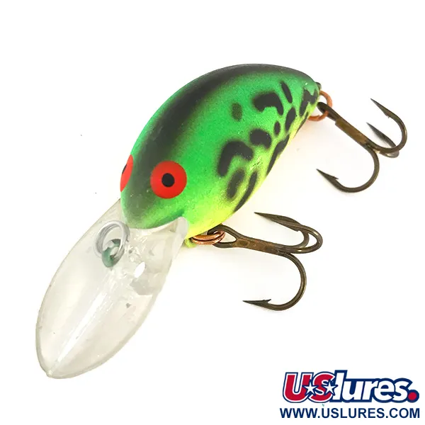 Bomber Model B 4A Crankbait, Fire Tiger, 7g, Flottant, #7847