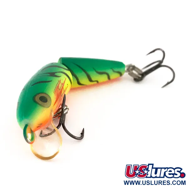 Leurre Rapala Jointed J-5, Fire Tiger, 4g, Réactif UV, #7851
