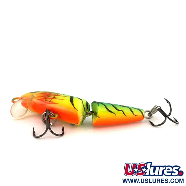 Leurre Rapala Jointed J-5, Fire Tiger, 4g, Réactif UV, #7851
