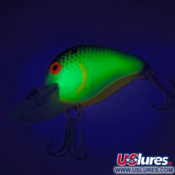 Bomber Fat A B04F UV Poisson nageur, Brown Chartreuse, 5.5g, UV, #7858