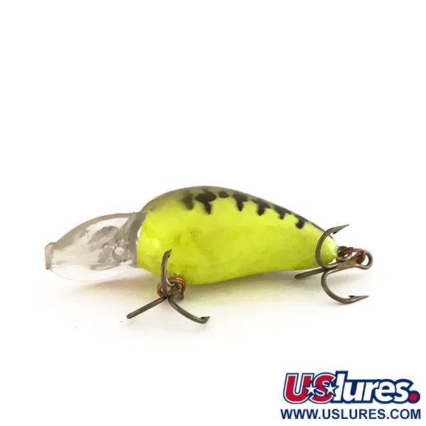 Bomber Fat A B03F Crankbait, CBB Baby Bass, 2g, Éclat UV, #7859