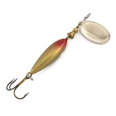 Matzuo FinSpin Cuillère tournante, Argent/Bronze, 7g, Vintage, #7891