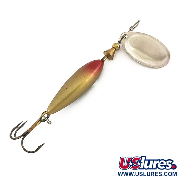 Matzuo FinSpin Cuillère tournante, Argent/Bronze, 7g, Vintage, #7891