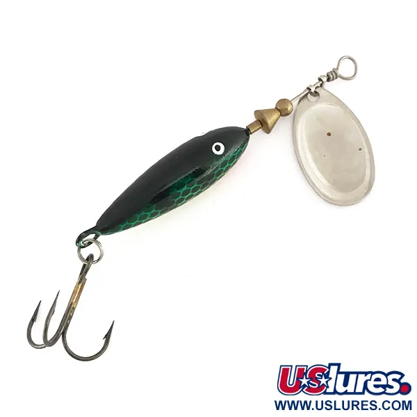 Matzuo FinSpin Cuiller Tournante, Vert, 7g, Palette Willow, #7894