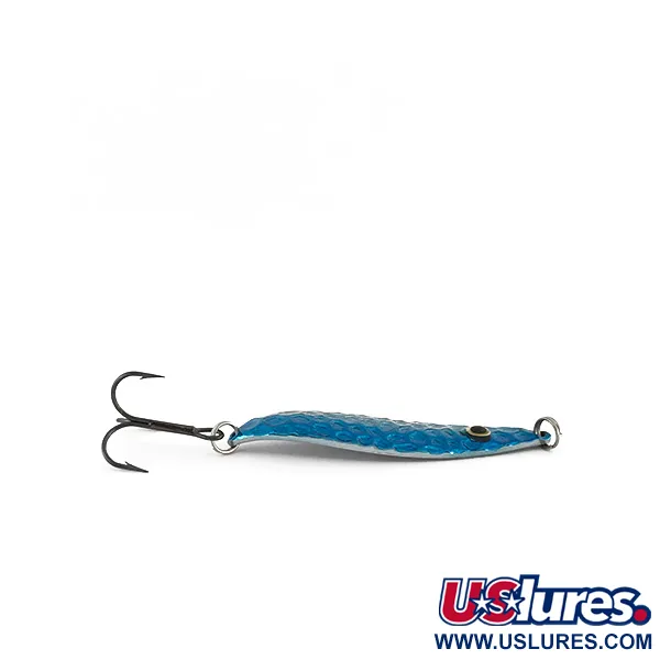 Cuillère BLUE FOX Matrixx Spoon, Bleu/Nickel, 7g, Motif Écailles, #7901