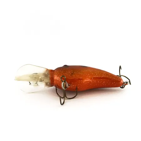 Strike King 4XD Crankbait Profond, Orange Pailleté, 10g, #7913