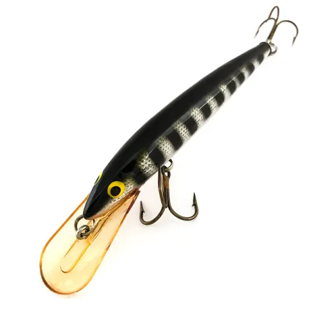 Bagley's Diving Bang-O-Lure Poisson nageur, Argent / Noir, 12.5g, #7914