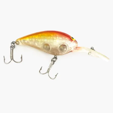 Norman Deep Little N Crankbait, Hologramme doré, 16g, Bruitant, #7922