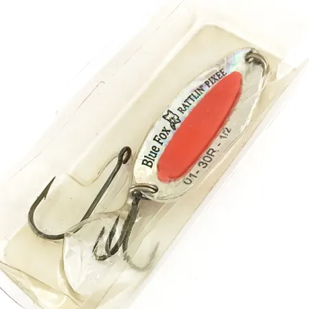 Blue Fox Rattlin Pixee Cuillère, Rose/Nickel, 14g, Imitation Œuf, #7942