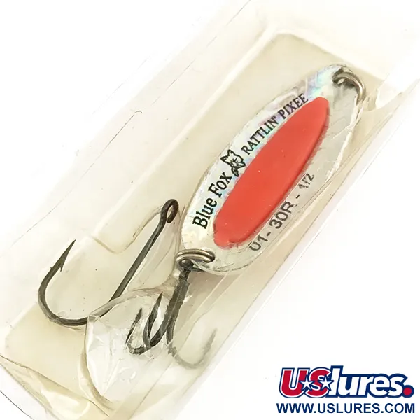 Blue Fox Rattlin Pixee Cuillère, Rose/Nickel, 14g, Imitation Œuf, #7942