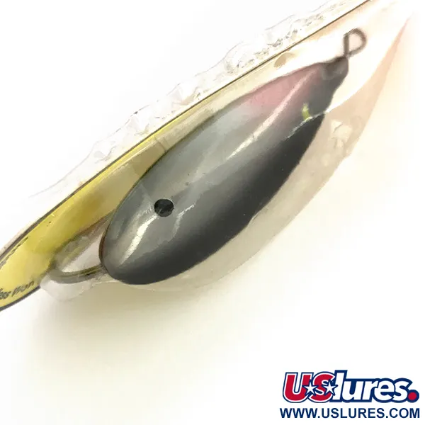 Weedless Johnson Silver Minnow Cuillère, Gris/Noir/Rouge, 14g, #7943