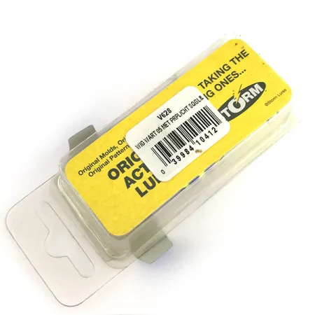 Storm Wiggle Wart Poisson Nageur, Violet / Jaune Fluo, 11g, #7944