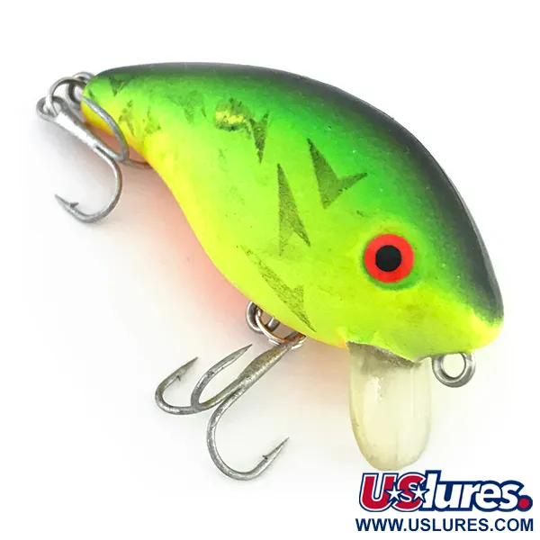 Mann's Mid 1- Minus Crankbait, Chartreuse, 11g, Shallow, #7951