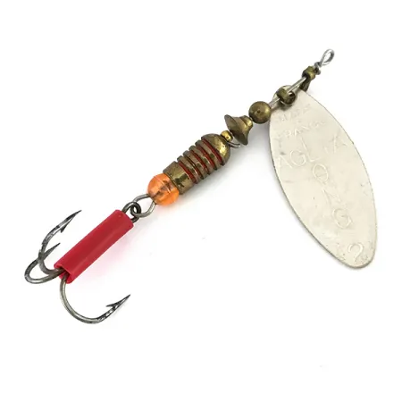 Mepps Aglia Long 2 Cuillère, Argent, 7.4g, Feuille de saule, #7977