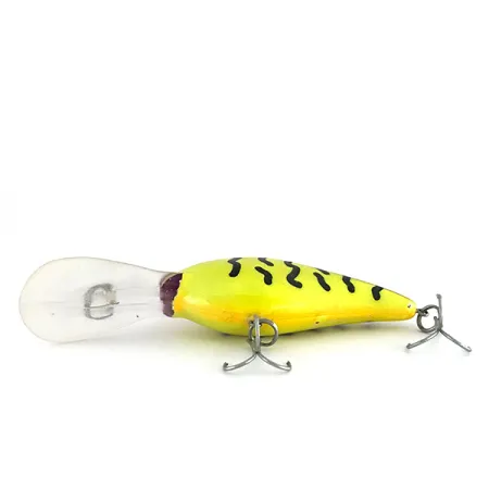 Norman Deep Little N Crankbait, Yellow Tiger, 14g, Plongeant, #7985