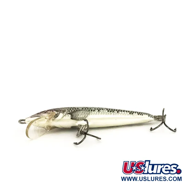 Rapala Original Floater F7 Poisson-nageur, Silver Green, 4g, #7989