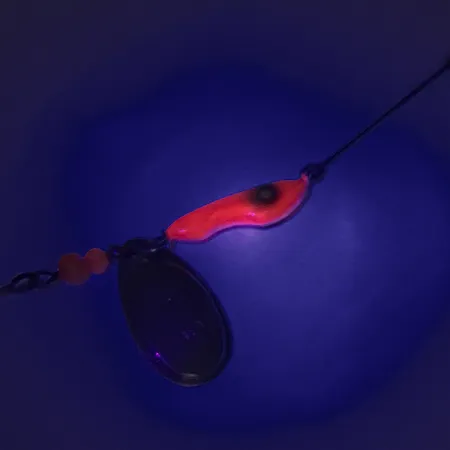 Erie Dearie Walleye Killer UV Cuillère, Nickel, 12g, UV-Réactif, #8008