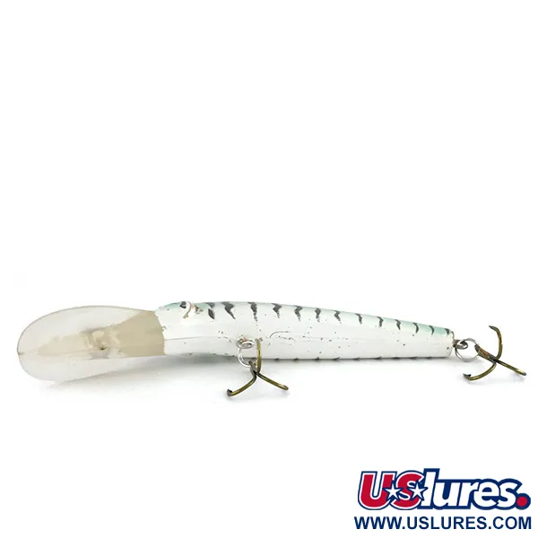 Producers Barramundi Mauler Plongeant, White/Black/Green, 8g, #8010