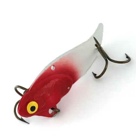 Bullet Bait Bullet Blade Lame Vibrante, Red / White, 10g, Zinc, #8021
